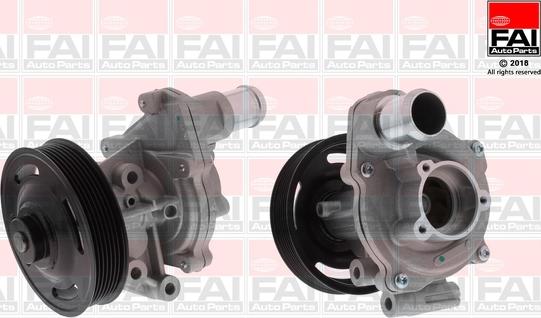 FAI AutoParts WP6669BH - Водяной насос abcparts.ee