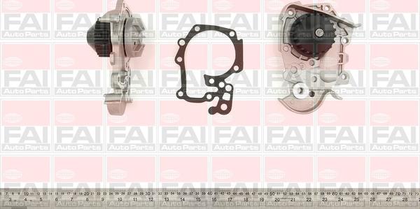 FAI AutoParts WP6123 - Водяной насос abcparts.ee