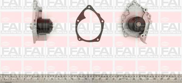FAI AutoParts WP6386 - Водяной насос abcparts.ee