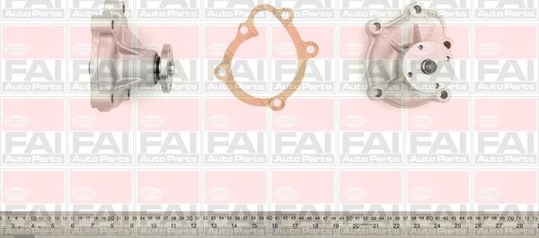 FAI AutoParts WP6206 - Водяной насос abcparts.ee