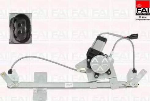 FAI AutoParts WR232M - Стеклоподъемник abcparts.ee