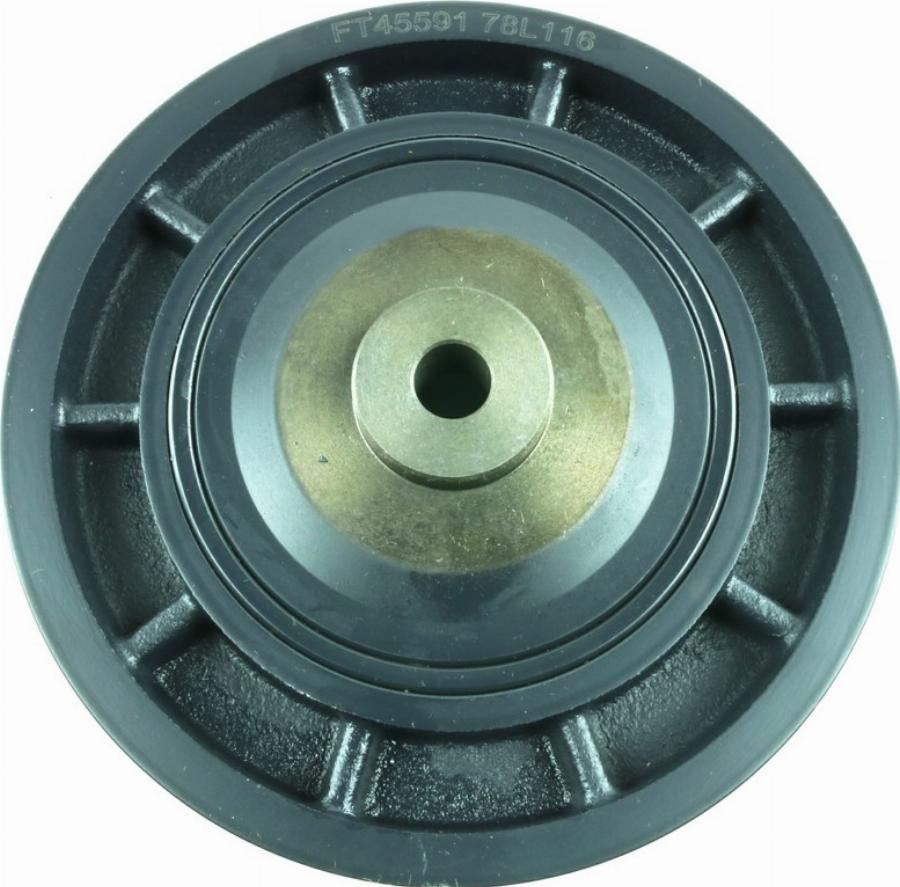 Fast FT45591 - Шкив коленчатого вала abcparts.ee