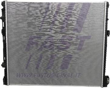 Fast FT55074 - Радиатор, охлаждение двигателя abcparts.ee