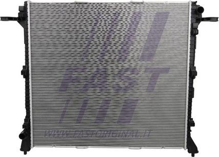 Fast FT55075 - Радиатор, охлаждение двигателя abcparts.ee