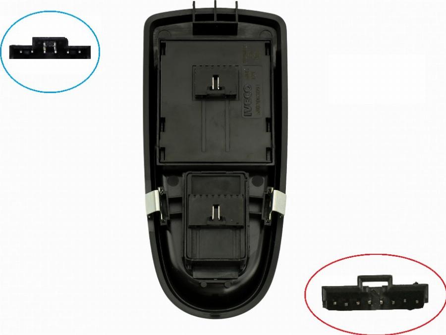 Fast FT82249 - Выключатель, стеклоподъемник abcparts.ee