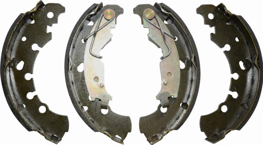 Fast FT30060 - Комплект тормозных колодок, барабанные abcparts.ee