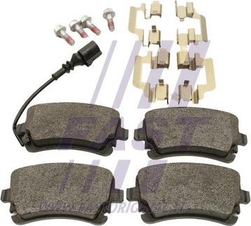 Fast FT29174 - Тормозные колодки, дисковые, комплект abcparts.ee