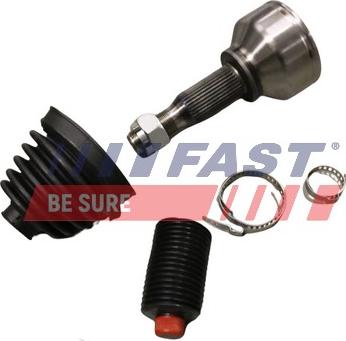 Fast FT25524K - Комплект ШРУСа, приводной вал, шарнир abcparts.ee