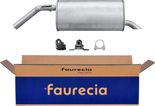 Faurecia FS45197 - Глушитель выхлопных газов, конечный abcparts.ee