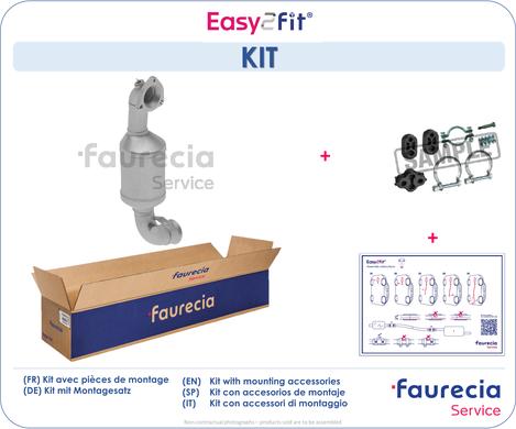 Faurecia FS45825K - Катализатор abcparts.ee