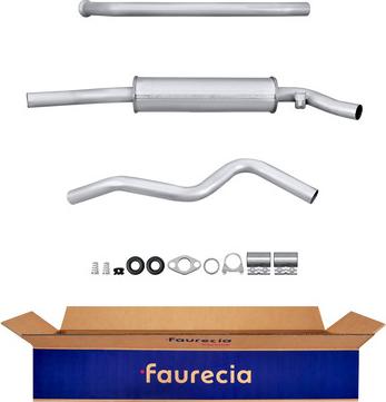 Faurecia FS40220 - Средний глушитель выхлопных газов abcparts.ee