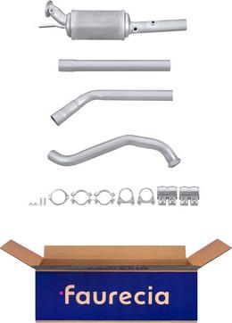 Faurecia FS55231S - Сажевый / частичный фильтр, система выхлопа ОГ abcparts.ee
