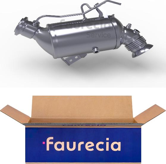 Faurecia FS50517F - Сажевый / частичный фильтр, система выхлопа ОГ abcparts.ee
