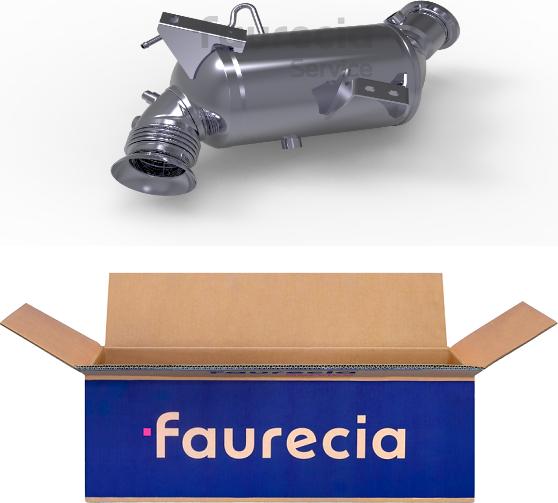 Faurecia FS50517S - Сажевый / частичный фильтр, система выхлопа ОГ abcparts.ee