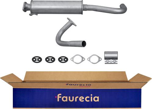 Faurecia FS05140 - Предглушитель выхлопных газов abcparts.ee