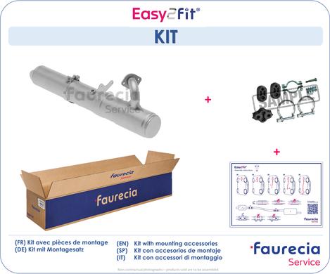 Faurecia FS08001K - Катализатор abcparts.ee