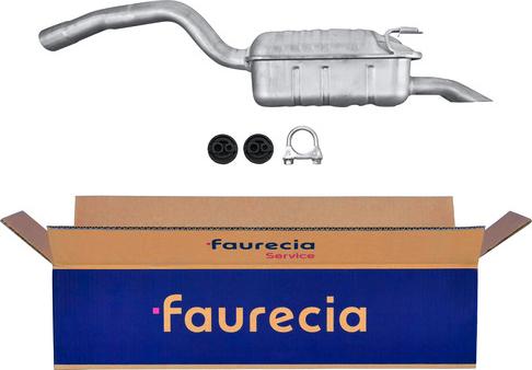 Faurecia FS15290 - Глушитель выхлопных газов, конечный abcparts.ee