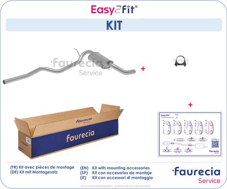 Faurecia FS10214 - Глушитель выхлопных газов, конечный abcparts.ee