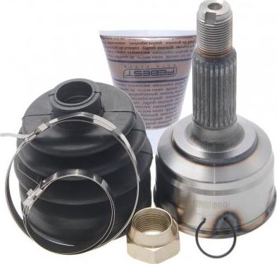 Febest 0910-014 - Комплект ШРУСа, приводной вал, шарнир abcparts.ee