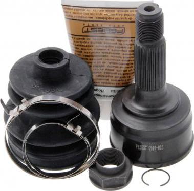 Febest 0910-025 - Комплект ШРУСа, приводной вал, шарнир abcparts.ee