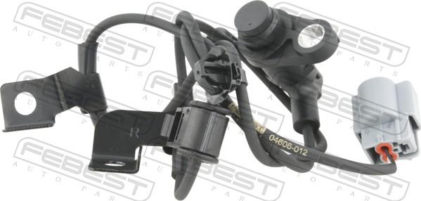 Febest 04606-012 - ABS датчик, частота вращения колеса abcparts.ee