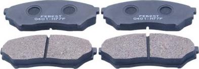 Febest 0401-H77F - Тормозные колодки, дисковые, комплект abcparts.ee