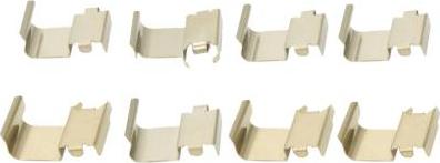 Febest 0403-COLTF - Комплектующие для колодок дискового тормоза abcparts.ee