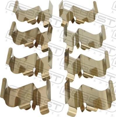 Febest 0403-V98WF - Комплектующие для колодок дискового тормоза abcparts.ee