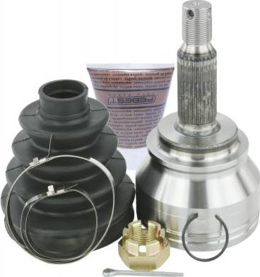 Febest 0410-CW6 - Комплект ШРУСа, приводной вал, шарнир abcparts.ee