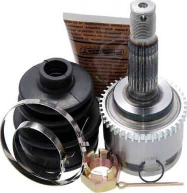 Febest 0410-H66A43 - Комплект ШРУСа, приводной вал, шарнир abcparts.ee