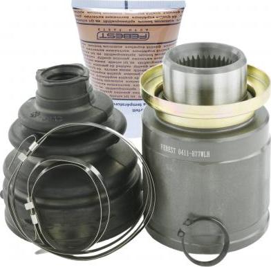 Febest 0411-H77WLH - Комплект ШРУСа, приводной вал, шарнир abcparts.ee