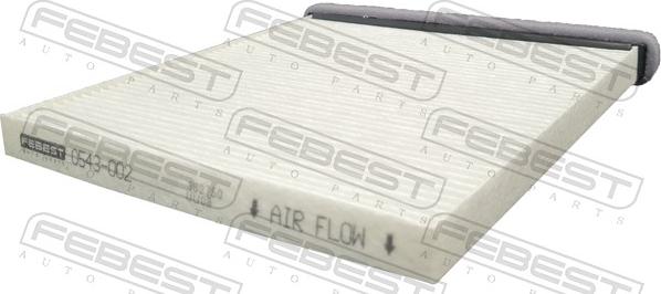 Febest 0543-002 - Фильтр воздуха в салоне abcparts.ee