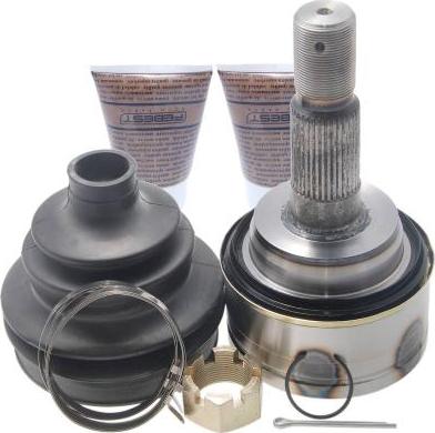 Febest 0110-200 - Комплект ШРУСа, приводной вал, шарнир abcparts.ee