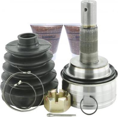 Febest 0110-UCK50 - Комплект ШРУСа, приводной вал, шарнир abcparts.ee