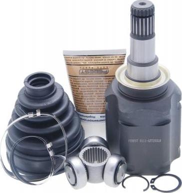 Febest 0111-AZT255LH - Комплект ШРУСа, приводной вал, шарнир abcparts.ee