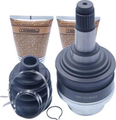 Febest 0111-MCX20LH - Комплект ШРУСа, приводной вал, шарнир abcparts.ee