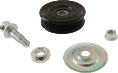 Febest 0187-GX100 - Ролик, поликлиновый ремень abcparts.ee