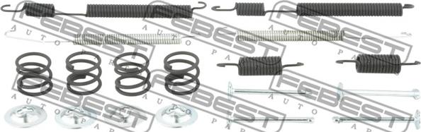 Febest 0804-S10XTR-KIT - Комплектующие, стояночная тормозная система abcparts.ee