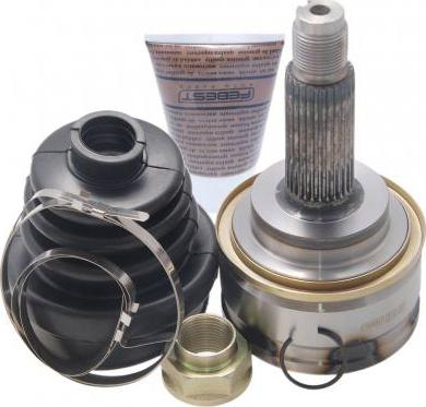 Febest 0810-008 - Комплект ШРУСа, приводной вал, шарнир abcparts.ee