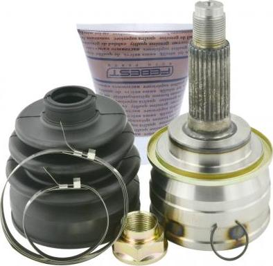 Febest 0810-007 - Комплект ШРУСа, приводной вал, шарнир abcparts.ee