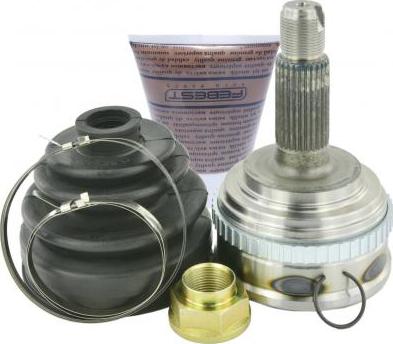 Febest 0310-033A50 - Комплект ШРУСа, приводной вал, шарнир abcparts.ee