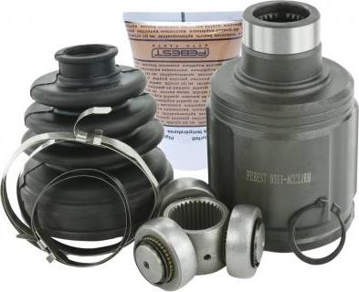 Febest 0311-ACC22RH - Комплект ШРУСа, приводной вал, шарнир abcparts.ee
