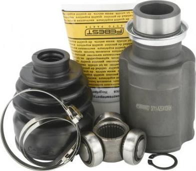 Febest 0711-AZG413RH - Комплект ШРУСа, приводной вал, шарнир abcparts.ee
