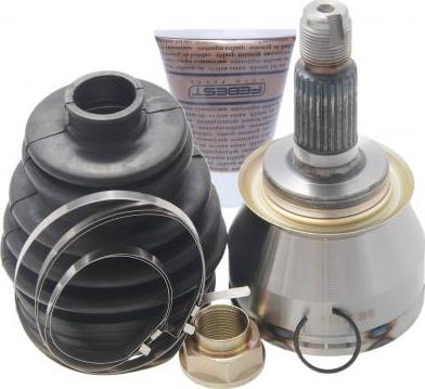 Febest 1910-R58 - Комплект ШРУСа, приводной вал, шарнир abcparts.ee