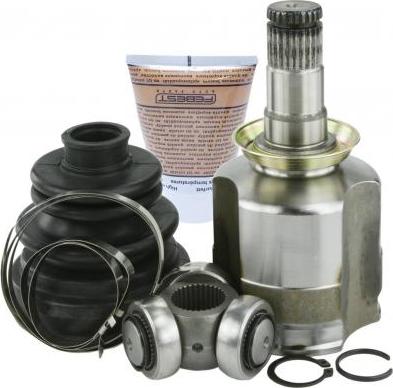 Febest 1911-R58LH - Комплект ШРУСа, приводной вал, шарнир abcparts.ee