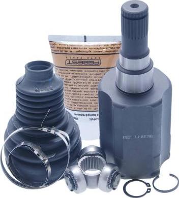 Febest 1411-REXIIAWD - Комплект ШРУСа, приводной вал, шарнир abcparts.ee