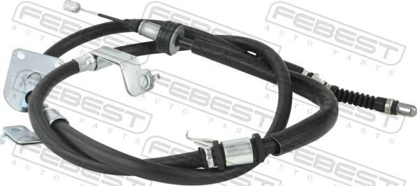 Febest 12100-D7LH - Тросик, cтояночный тормоз abcparts.ee