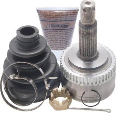 Febest 1210-TUCA48 - Комплект ШРУСа, приводной вал, шарнир abcparts.ee