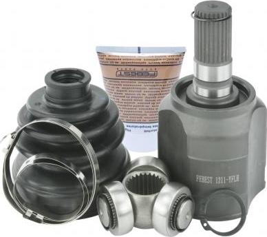 Febest 1211-YFLH - Комплект ШРУСа, приводной вал, шарнир abcparts.ee