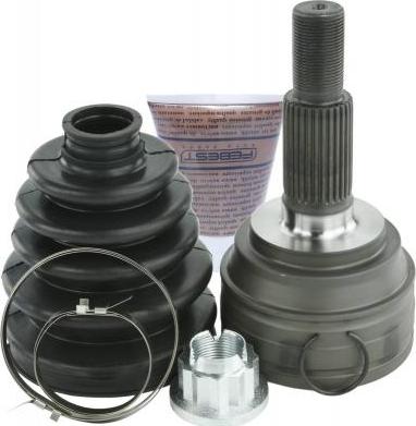 Febest 1710-Q7 - Комплект ШРУСа, приводной вал, шарнир abcparts.ee